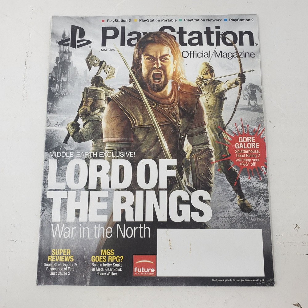 PlayStation Official Magazine May 2010 Issue 032 Lord of the Rings War North PS3